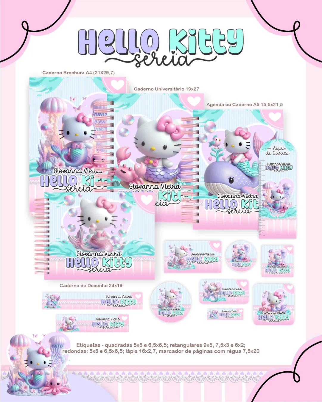 Hello Kitty Sereia
