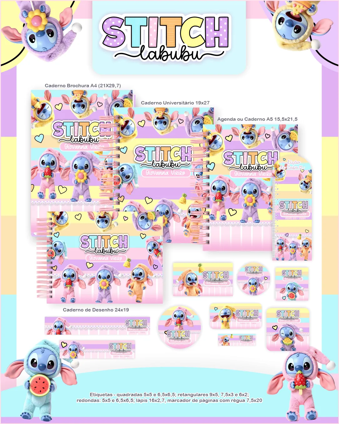 Stitch Labubu