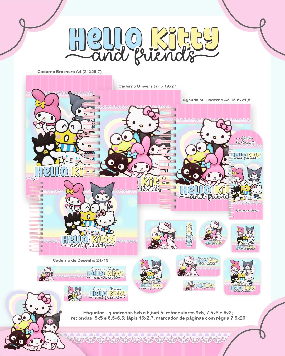 Hello Kitty and Friends