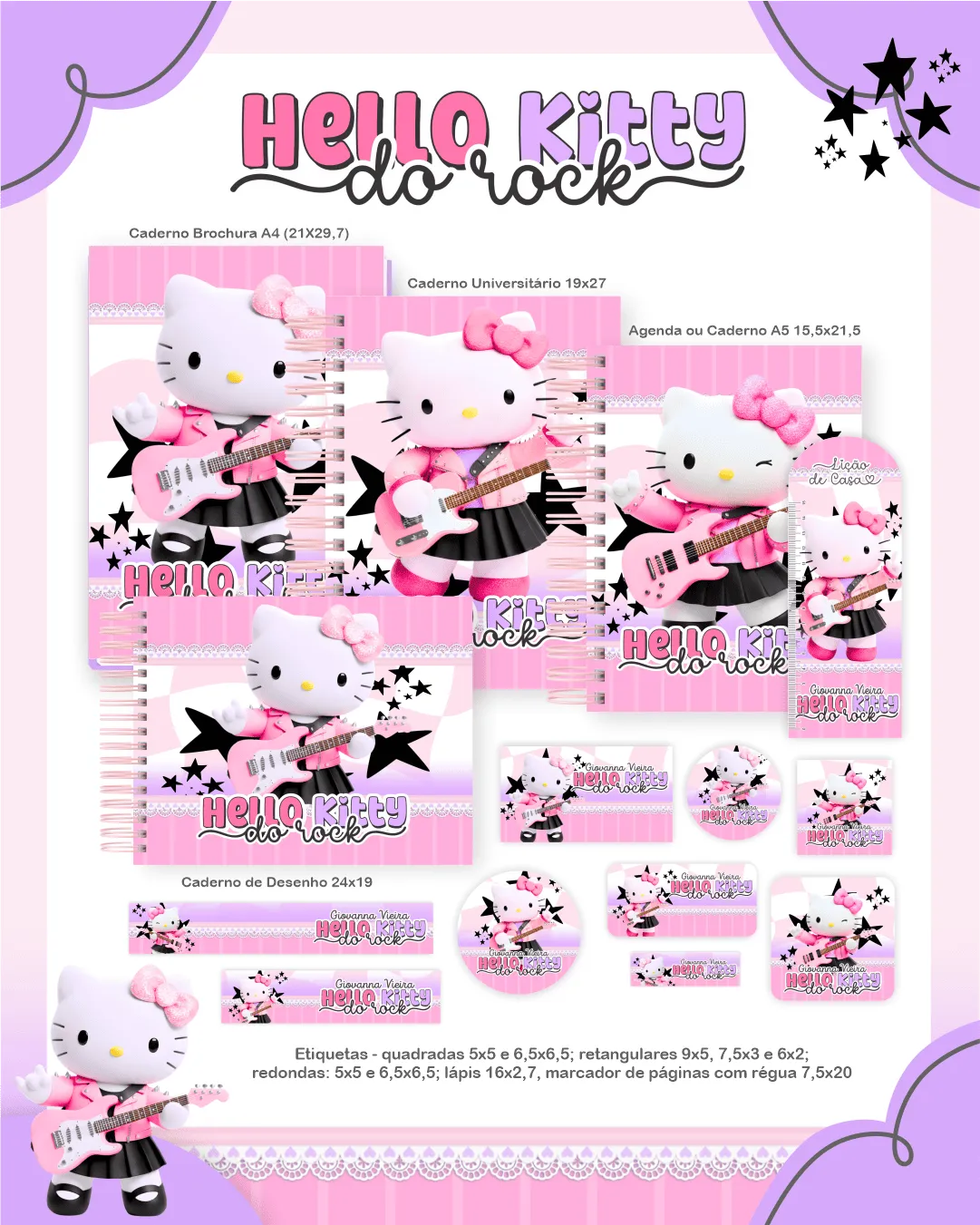 Hello Kitty do Rock