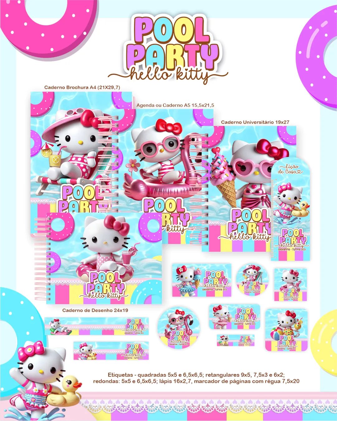 Hello Kitty Pool Party
