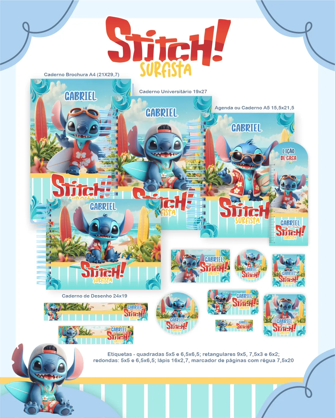Stitch Surfista