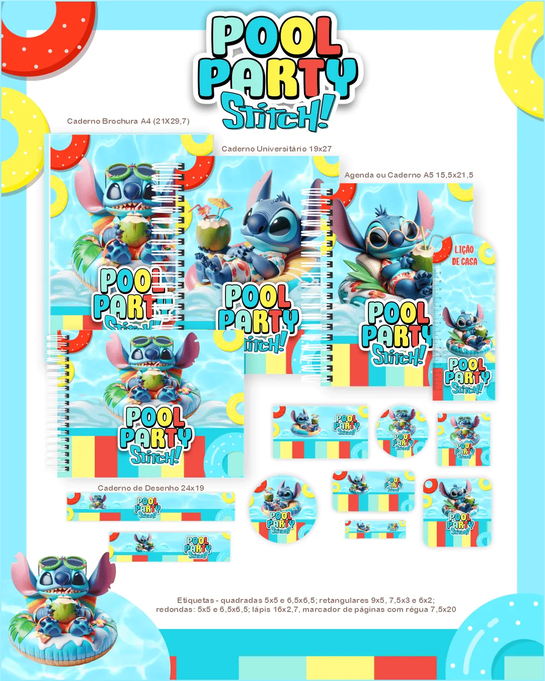 Stitch Pool Party